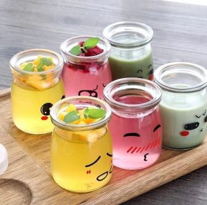 Kleine Gläser für Joghurt & Desserts